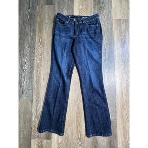 Lee Bootcut Jeans Women 10 Medium Blue Excellent Curvy Fit Modern Series Indigo
